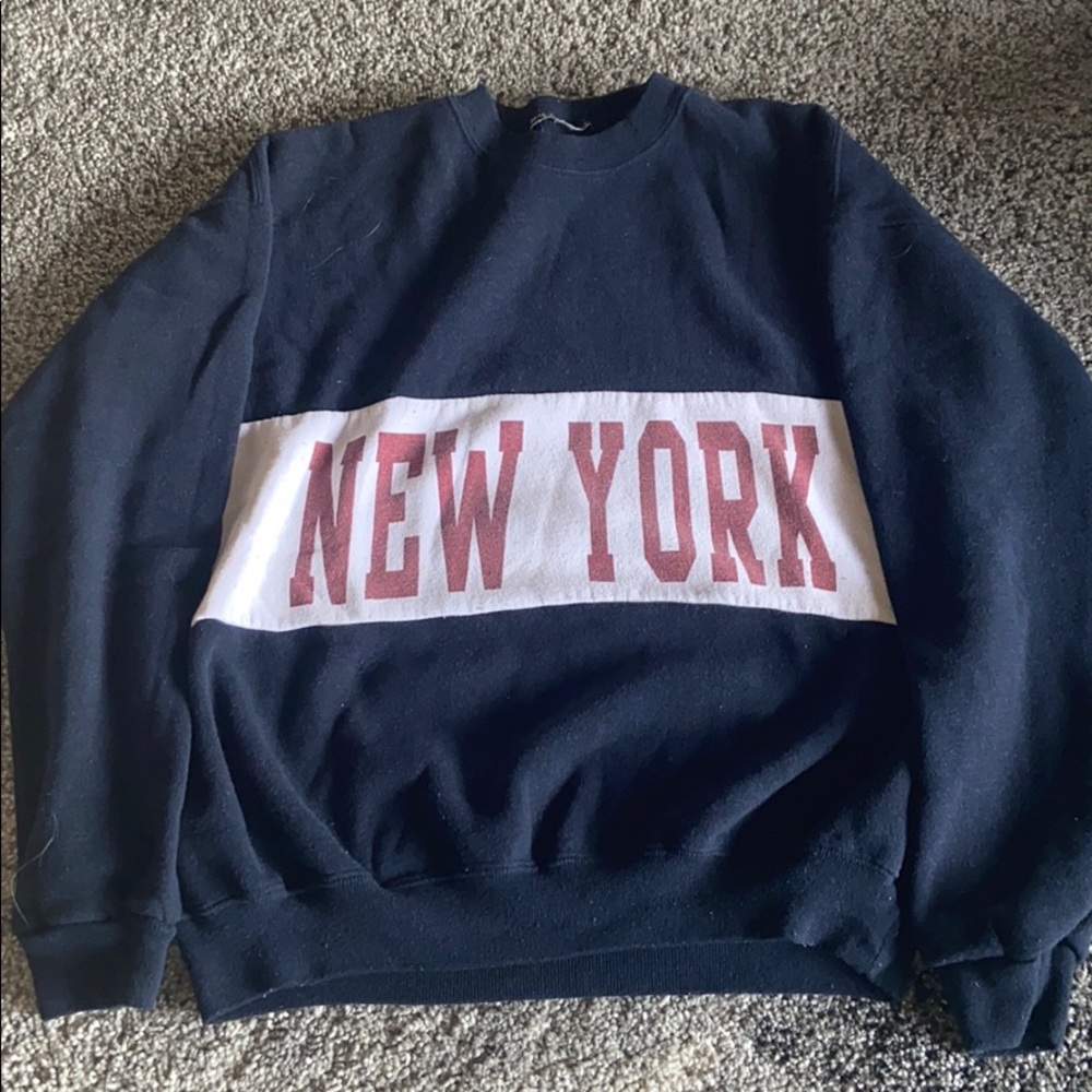brandy melville new york crew neck